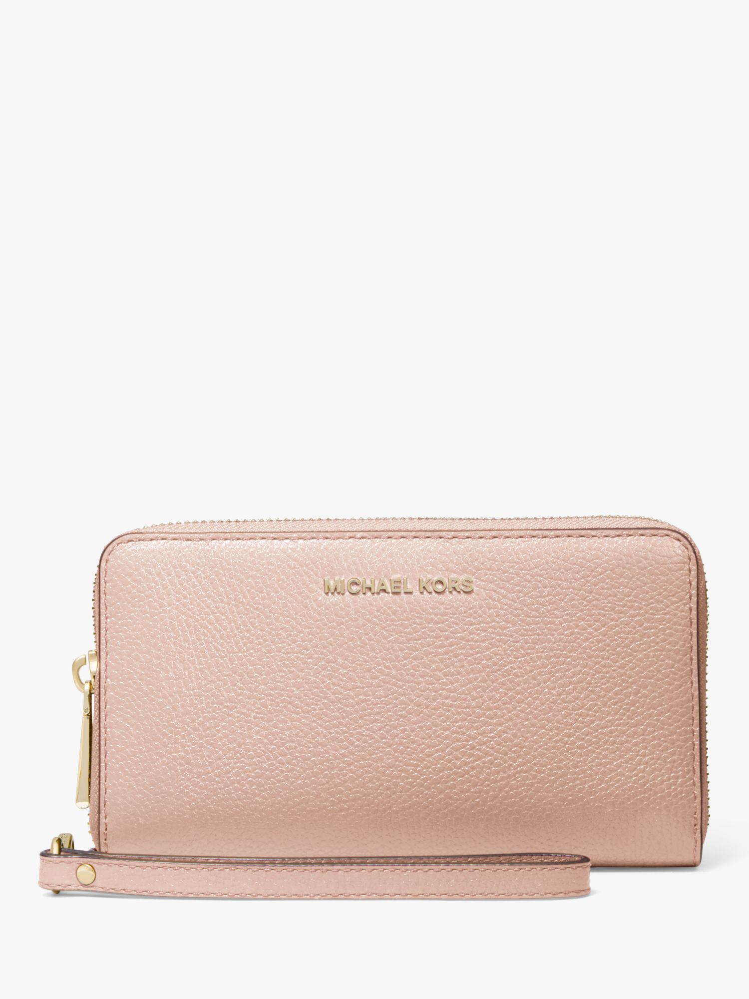 light pink michael kors wallet
