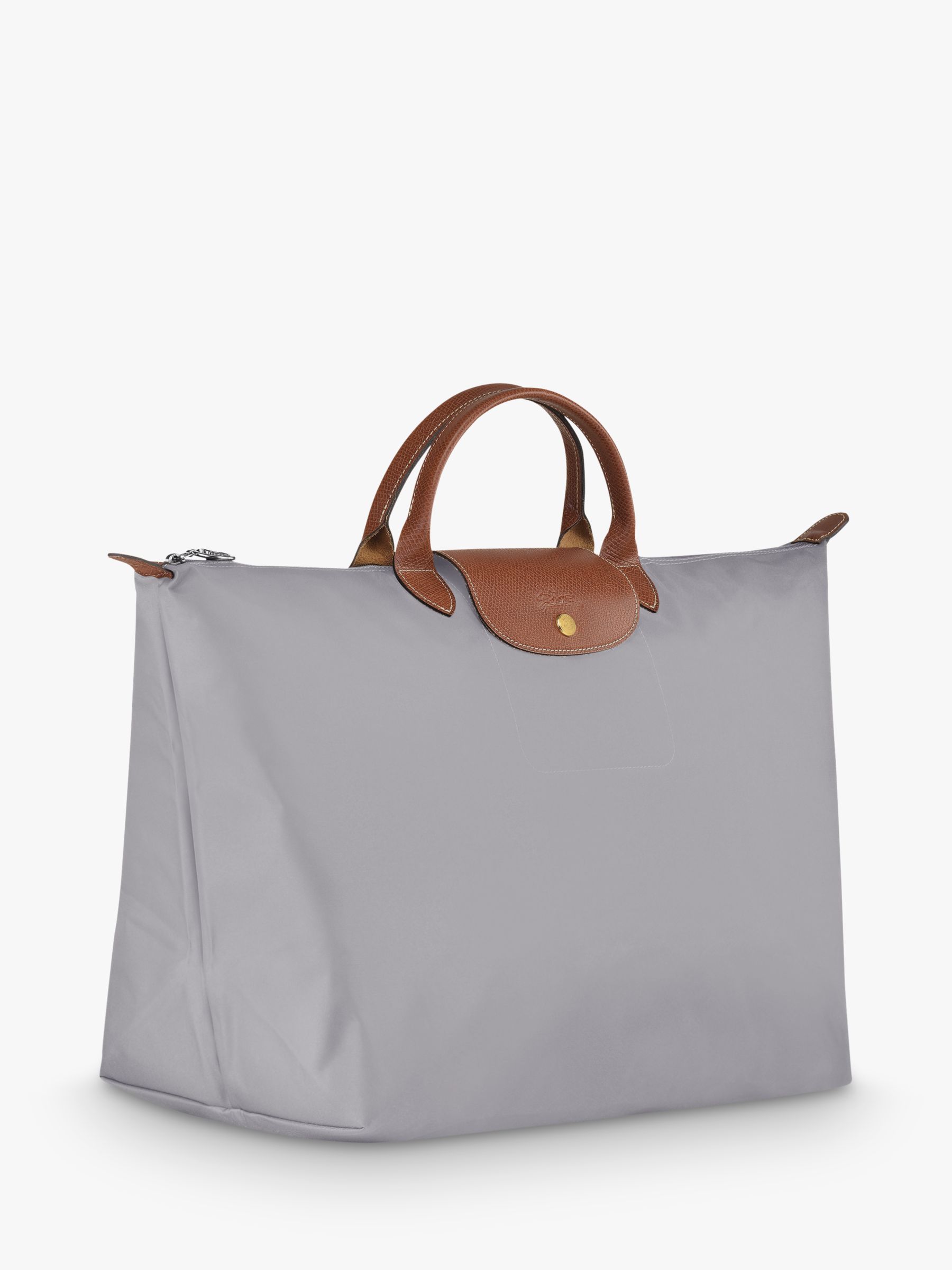 Longchamp Le Pliage Original Travel Bag, Grey at John Lewis & Partners