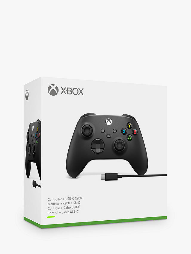 Xbox Wireless Controller with USB Type-C Cable, Black
