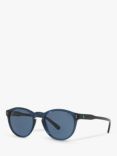 Ralph Lauren PH4172 Men's Oval Sunglasses, Blue
