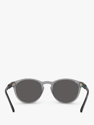 Ralph Lauren PH4172 Men's Oval Sunglasses, Grey