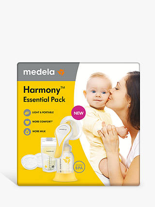 Medela Harmony Flex Manual Breast Pump Essential Pack