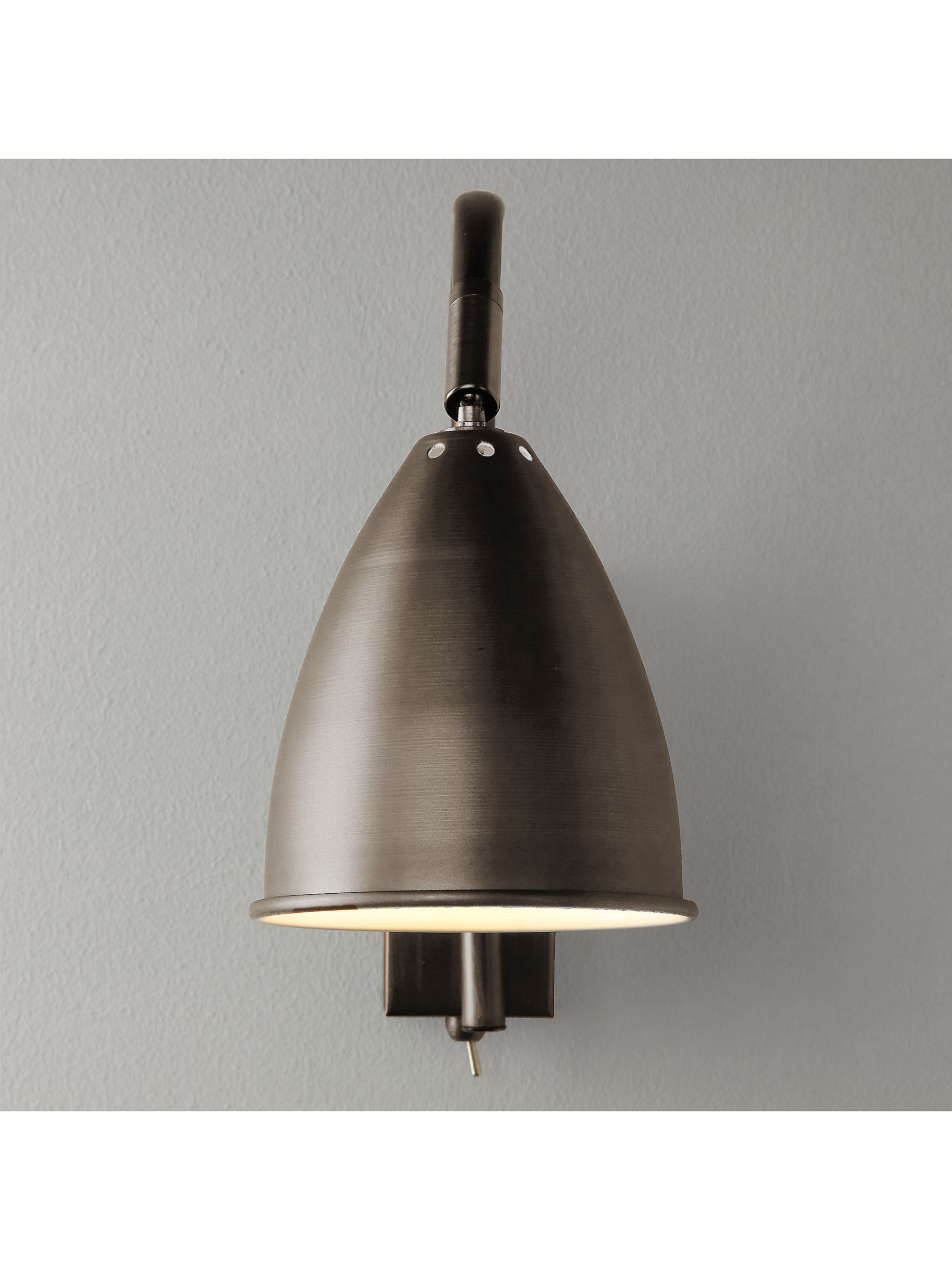 Photo of John lewis chelsea adjustable wall light