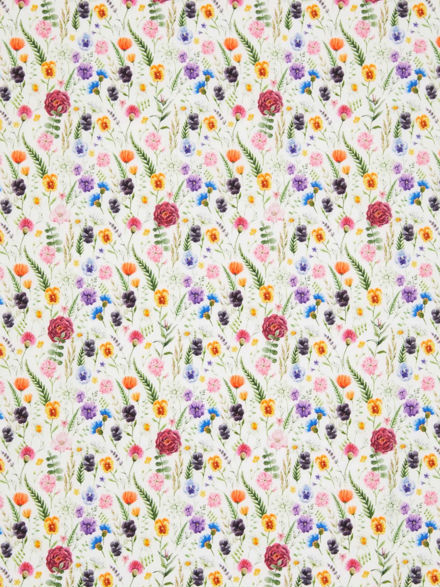 Oddies Textiles Wild Stems Print Fabric, Multi