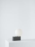 Tala Alumina Table/Wall Lamp with Sphere IV ES LED Dim to Warm Globe Bulb