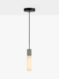 Tala Basalt LED Single Pendant Ceiling Light, Stainless Steel