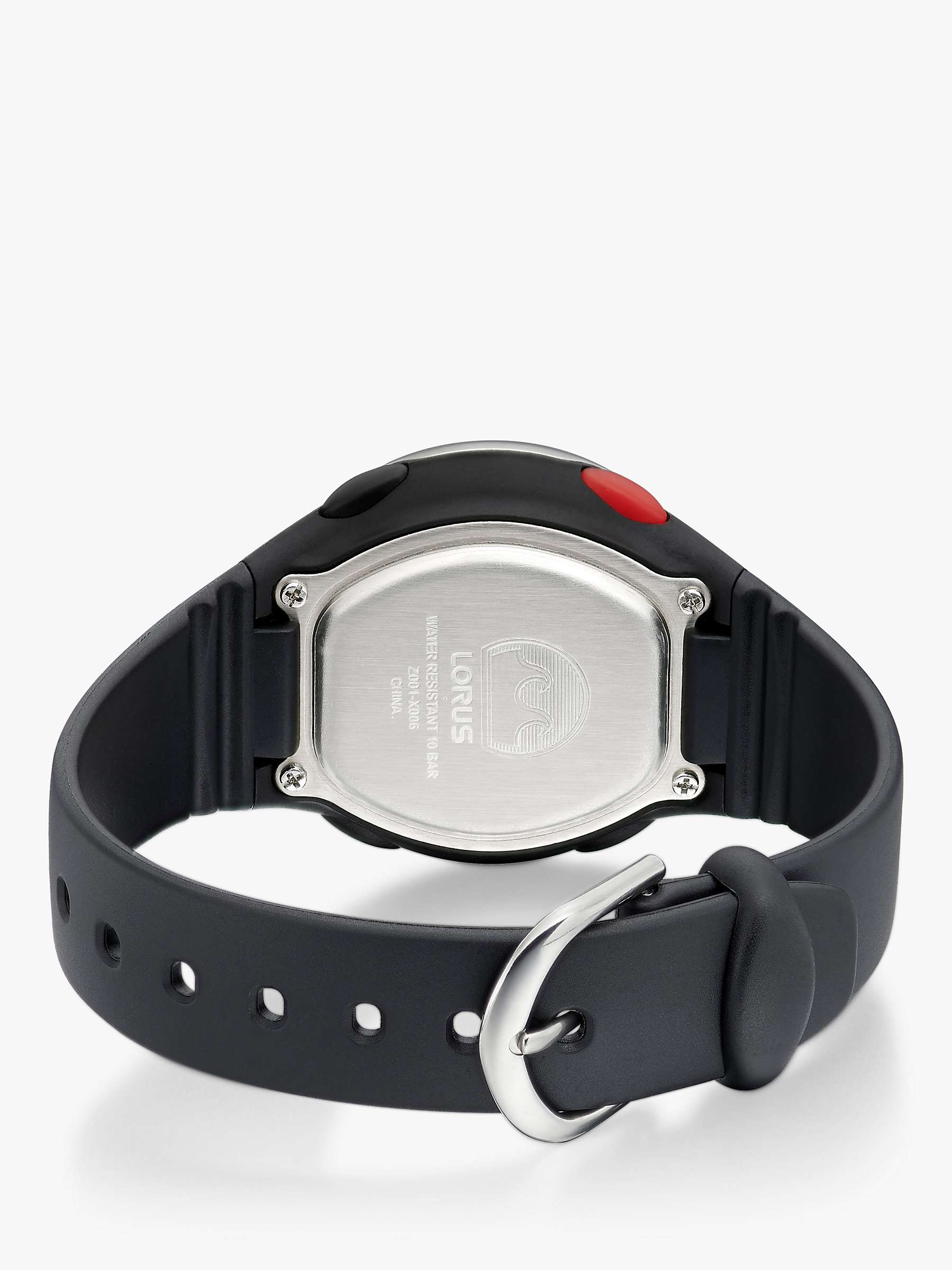 Buy Lorus Unisex Digital Silicone Strap Watch Online at johnlewis.com