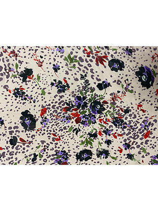 Marvic Fabrics Flower and Leopard Print Fabric, Multi