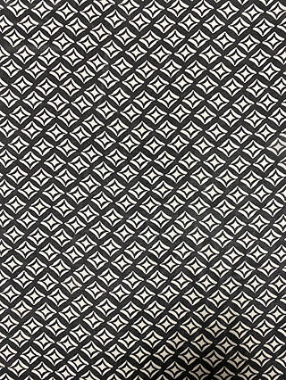 Marvic Fabrics Tile Print Fabric, Black/White