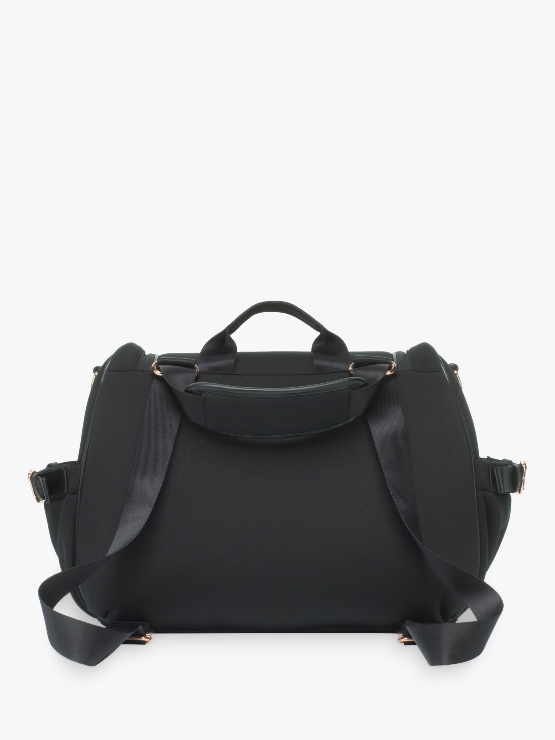 Storksak Poppy Luxe Black  Convertible Changing Bag 