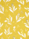 John Lewis & Partners Lena Print Made to Measure Curtains or Roman Blind, Citrine