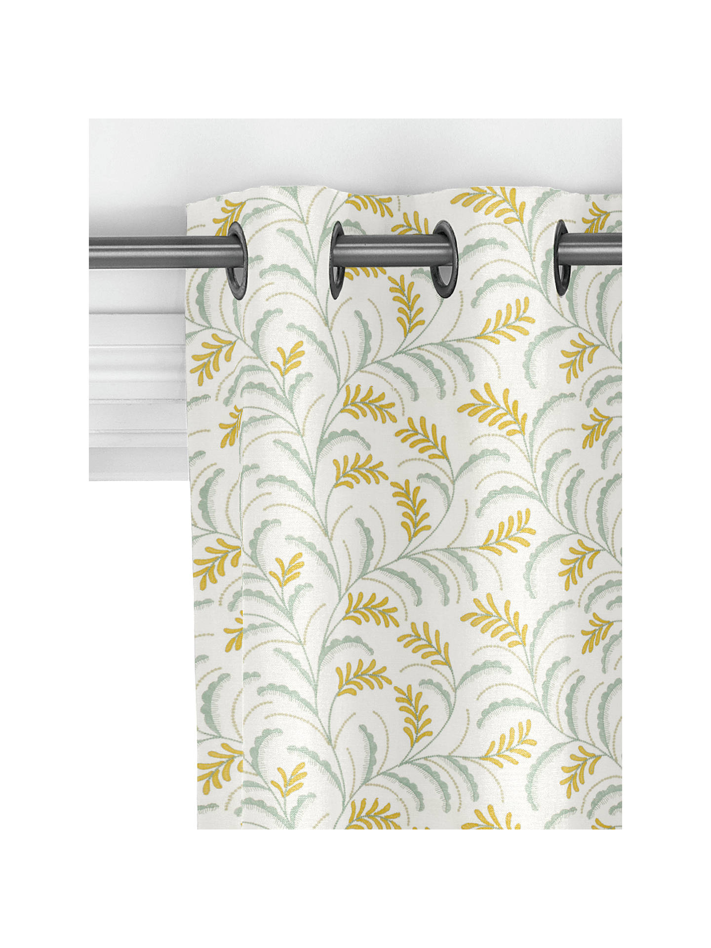 John Lewis Jouvene Embroidered Made to Measure Curtains, Citrine