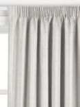 John Lewis Diderot Stripe Made to Measure Curtains or Roman Blind, Greige