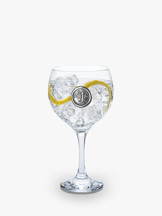 English Pewter Company Personalised Monogram Gin Glass, 620ml