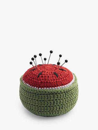 Prym Melon Pin Cushion, Green/Red