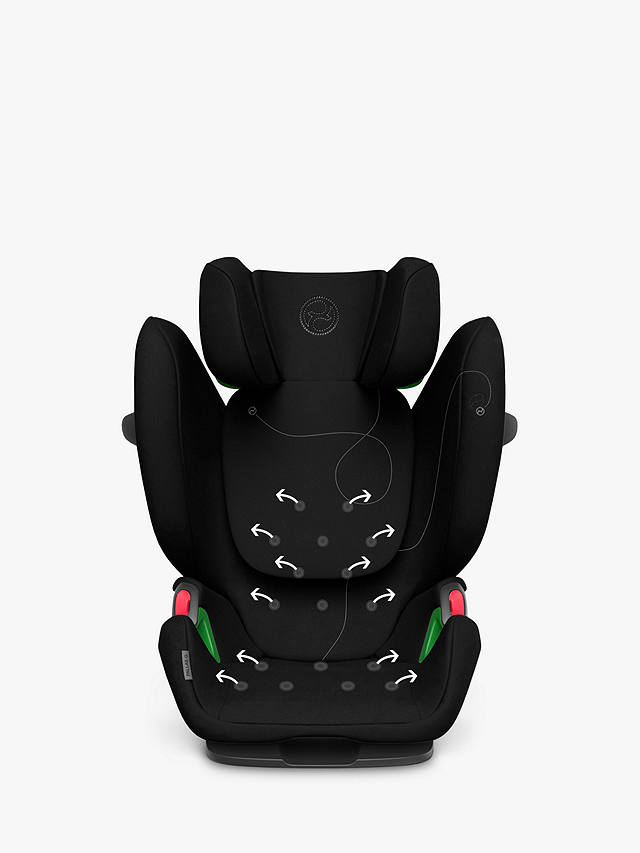 Cybex Pallas G i-Size Child Car Seat, Deep Black
