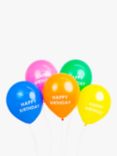 Talking Tables Rainbow Birthday Balloons, Pack of 5