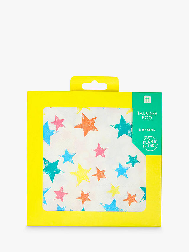Talking Tables Star Home Recyclable Paper Napkins, Pack of 20