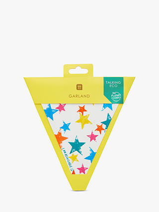 Talking Tables Paper Star Bunting, 3m