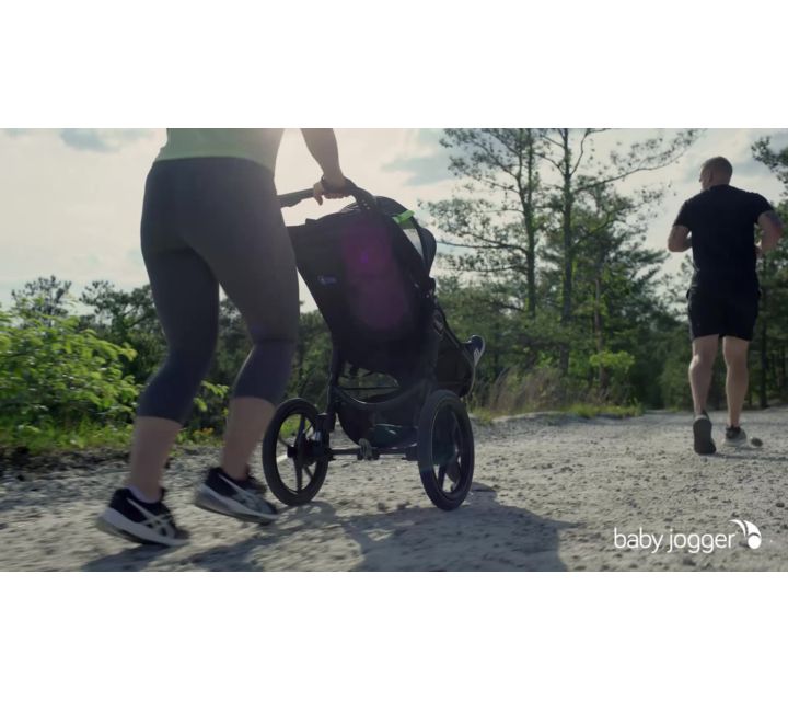 Baby Jogger Summit X3 Poussette de sport pliable à 3 roues avec