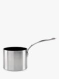 Samuel Groves Tri-Ply Stainless Steel Non-Stick Milk Pan, 14cm