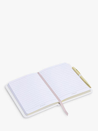 Radley Blow Dry Appointments A6 Notebook, White