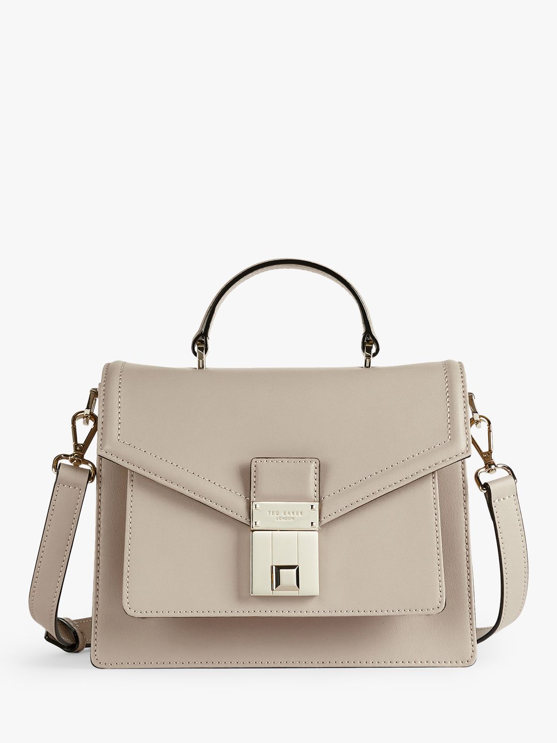 Ted Baker Kimmiee Leather Cross Body Bag at John Lewis & Partners