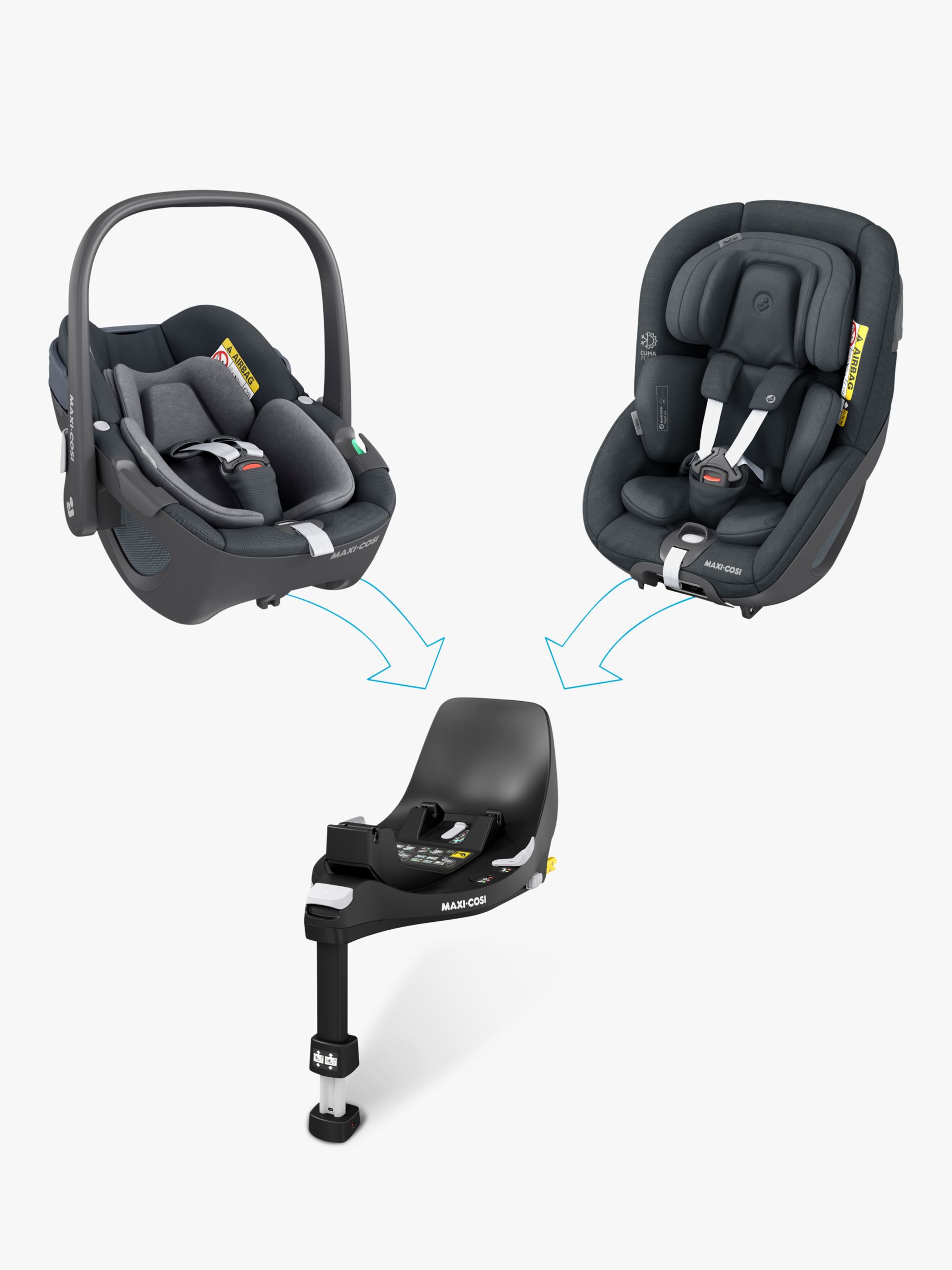 Maxi-Cosi i-Size FamilyFix 360 ISOFIX Rotating Car Seat