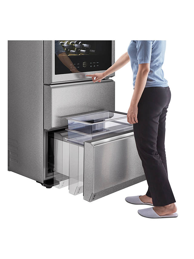Buy LG SIGNATURE LSR200W Wine Cooler, Stainless Steel Online at johnlewis.com