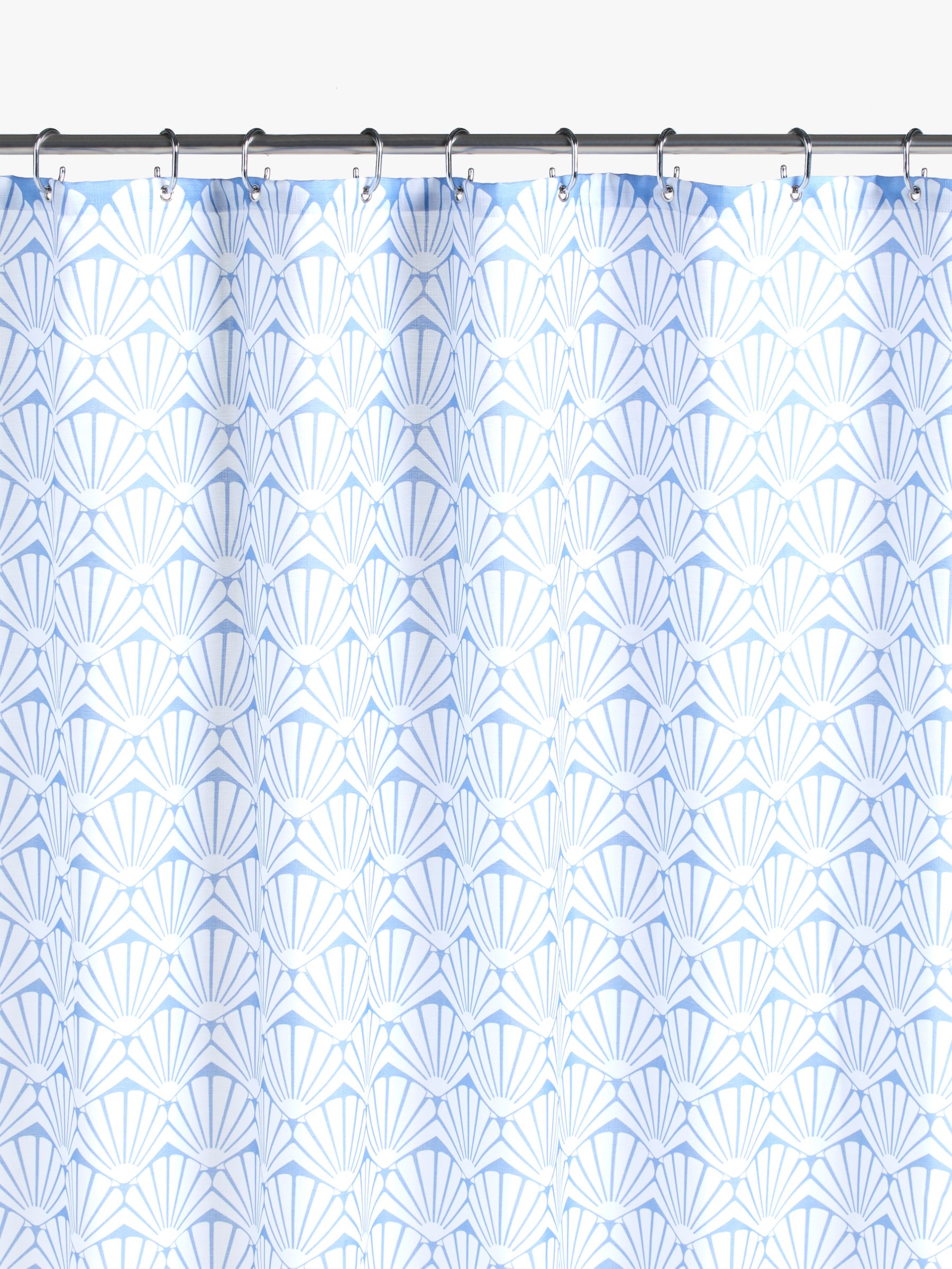 John Lewis Partners Scallop S, Polyester Shower Curtains Uk