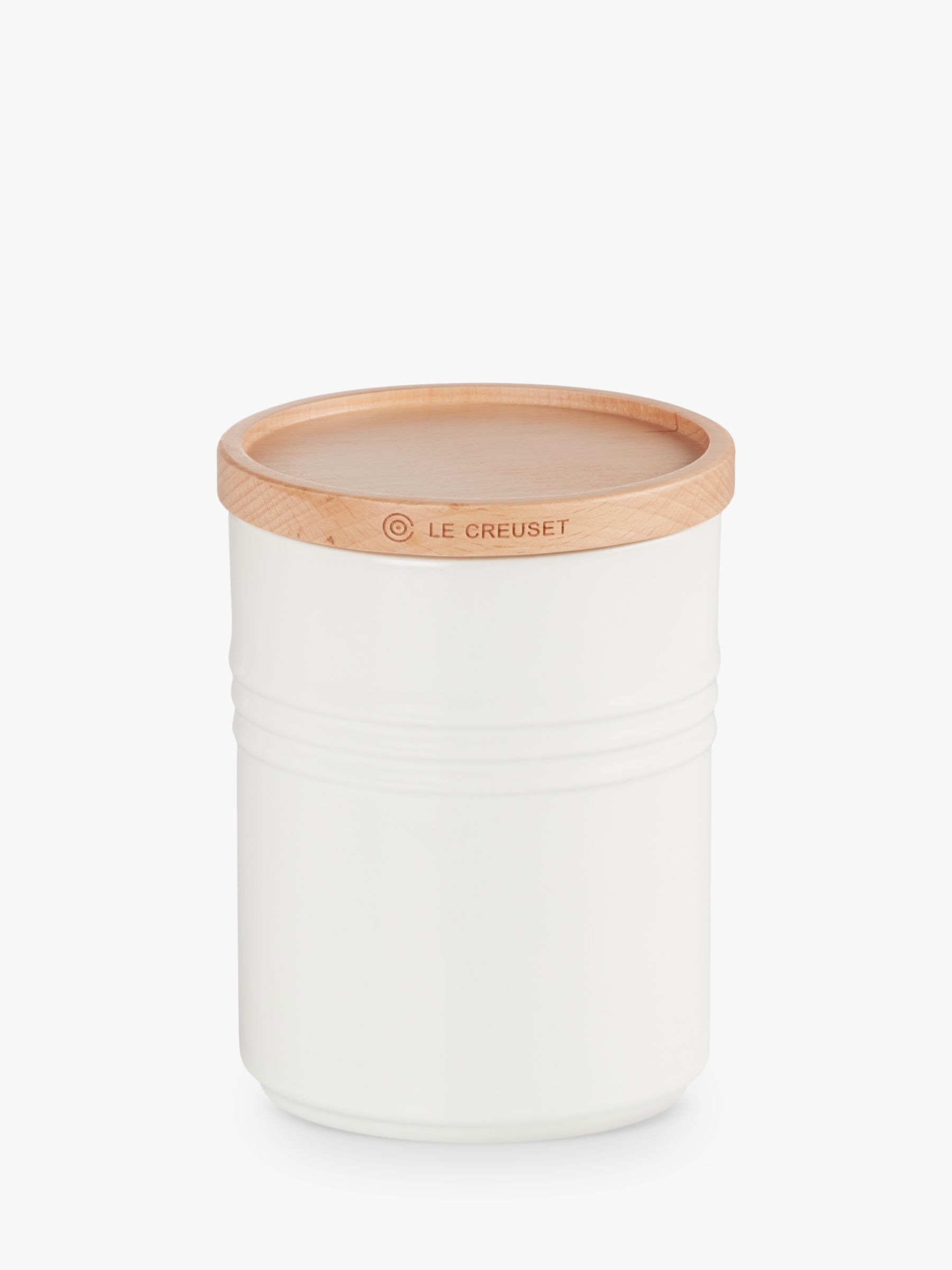 Le Creuset Stoneware Storage Jar at John Lewis & Partners