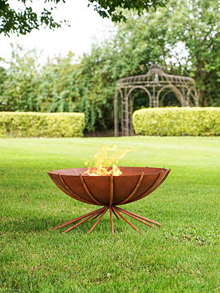 Ivyline Dakota Firepit Bowl, Copper