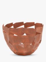 Ivyline Industrial Firepit Bowl, Copper