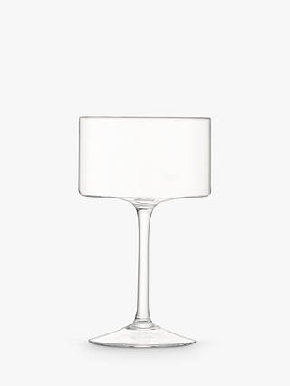 LSA International Otis Cocktail Glass, Set of 4, 280ml, Clear