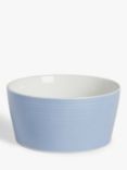 John Lewis ANYDAY Ripple Cereal Bowl, 14cm, Blue