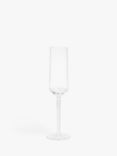 John Lewis ANYDAY Plastic Picnic Champagne Flute, 177ml, Clear