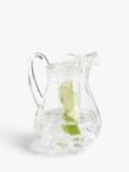 John Lewis Plastic Picnic Infusing Jug, 2.7L, Clear