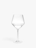John Lewis ANYDAY Plastic Picnic Red Wine Glass, 663ml, Clear