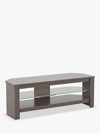 AVF Calibre 115 Plus TV Stand for TVs up to 55, Grey & Glass