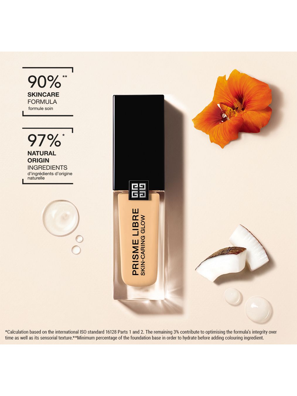 Givenchy Prisme Libre Skin-Caring Glow Foundation, 1-N95 2