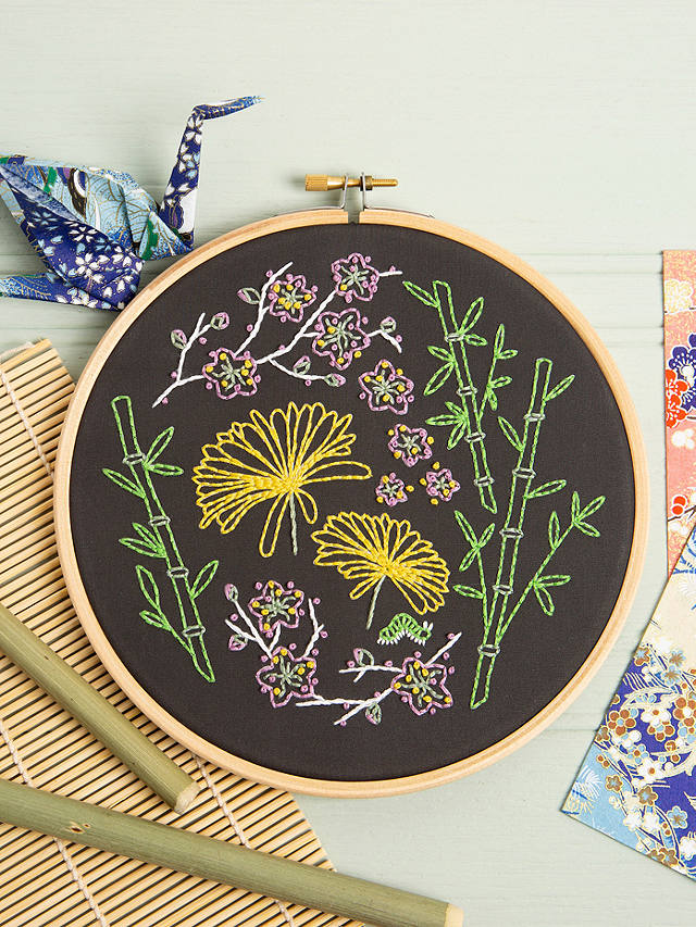 Hawthorn Handmade Japanese Garden Embroidery Kit