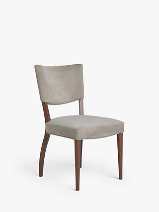 John Lewis Parisian Velvet Dining Chair, FSC-Certified (Beech Wood)