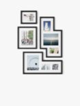 Umbra Mingle Gallery Wall Multi-aperture Photo Frame Set, 9 Photo