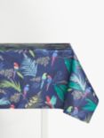 Sara Miller Parrots PVC Tablecloth Fabric, Navy