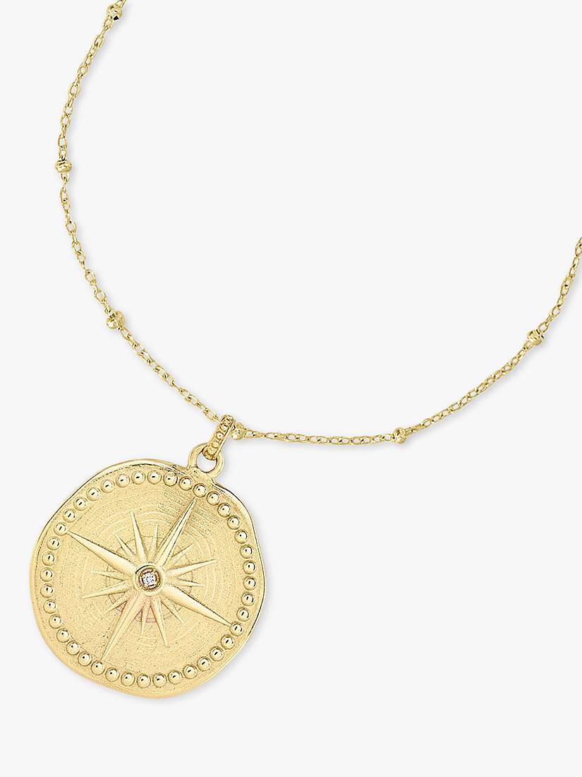 Buy Dower & Hall Large True North Story Necklace Online at johnlewis.com