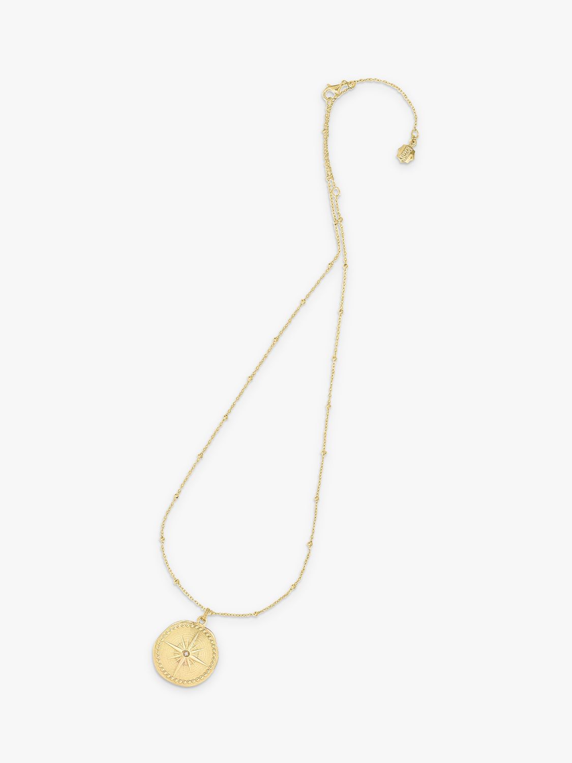 Buy Dower & Hall Large True North Story Necklace Online at johnlewis.com