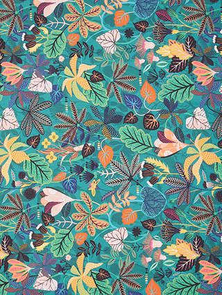 Dashwood Studio Bright Leaves Print Fabric