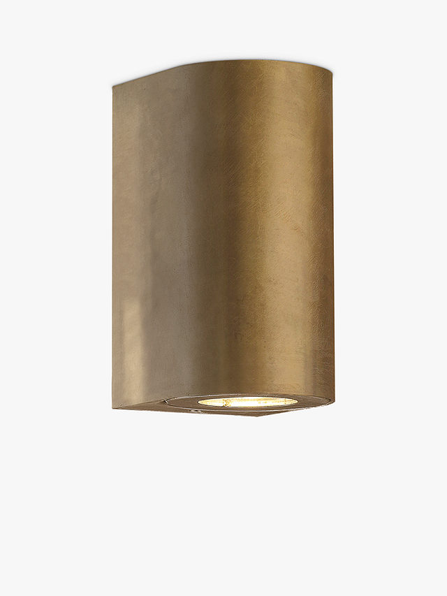 Nordlux Canto Max 2.0 Indoor / Outdoor Wall Light, Brass