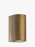 Nordlux Canto Max 2.0 Indoor / Outdoor Wall Light, Brass