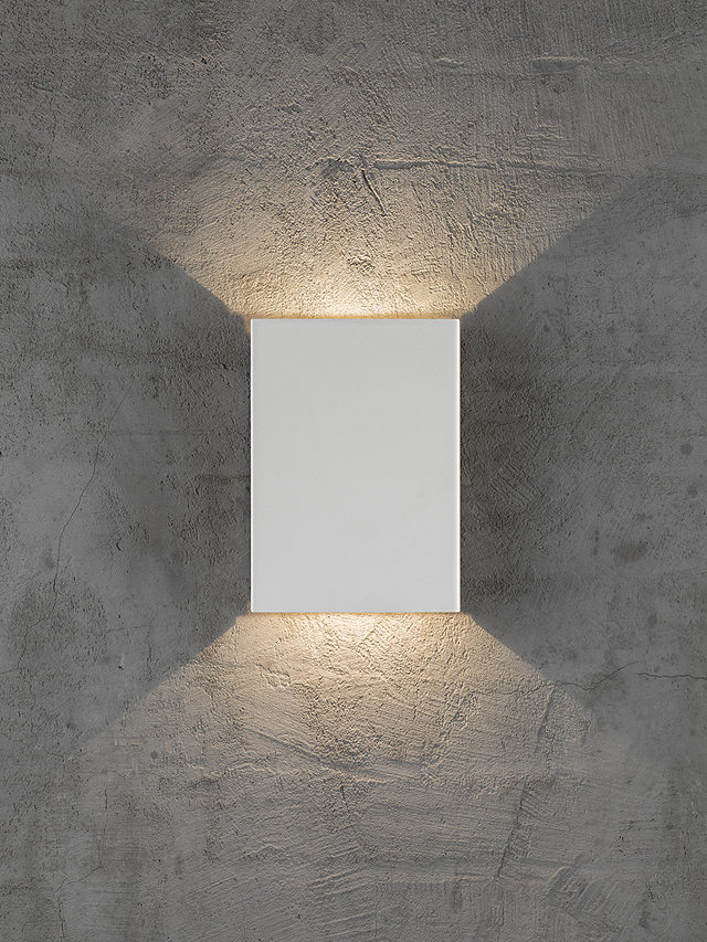 Nordlux Fold LED Indoor / Outdoor Wall Light, White